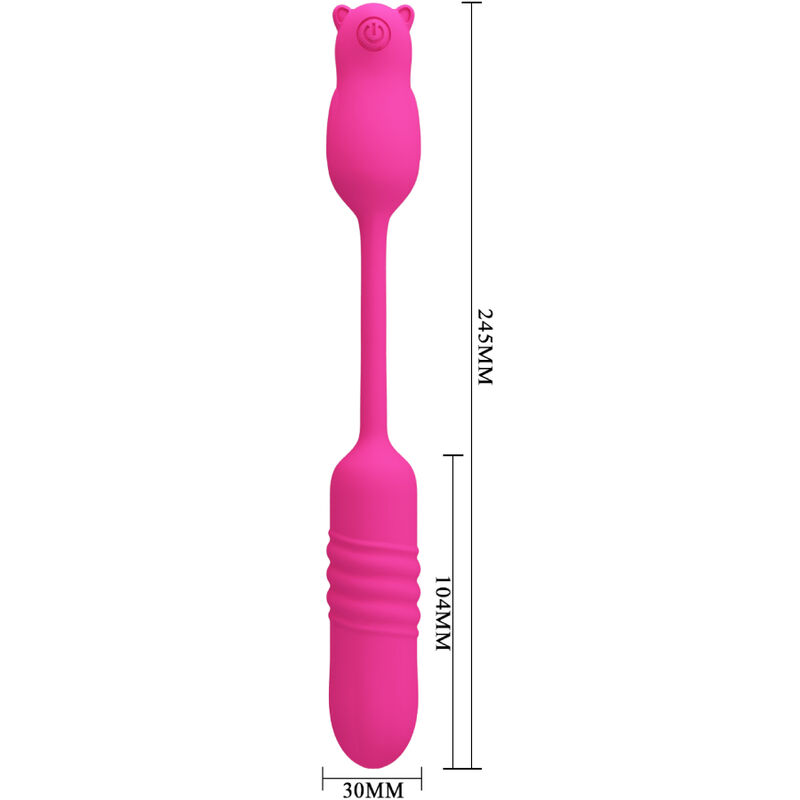 PRETTY LOVE - NOBIKUMA VIBRATÓRIO BULLET DE SILICONE ROSA - Image 7