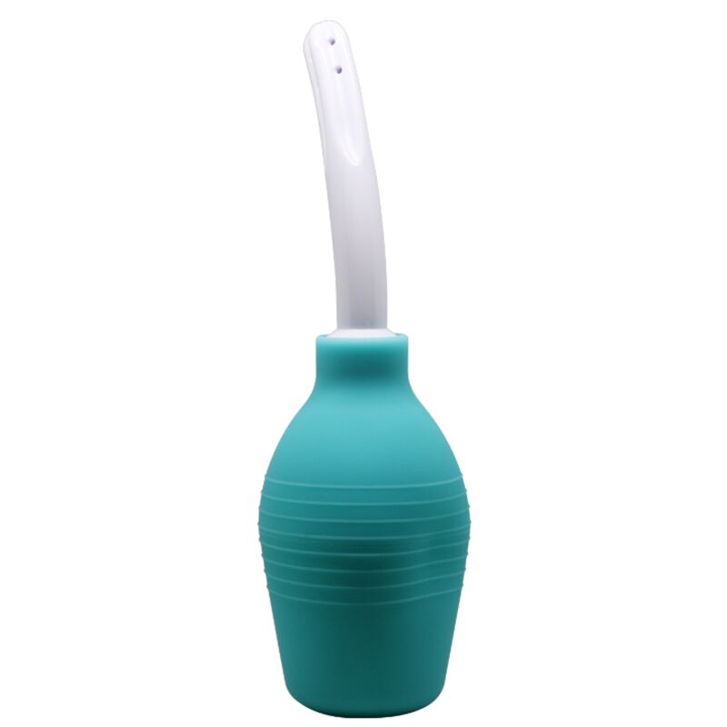 SR. PLAY – CHUVEIRO DE BORRACHA AZUL PÊRA ANAL