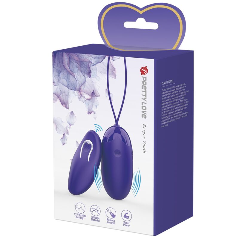 PRETTY LOVE - BERGER YOUTH VIOLATING EGG REMOTE CONTROL VIOLET - Image 9