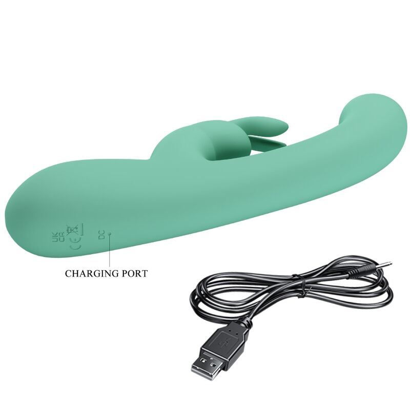 PRETTY LOVE - VIBRADOR LAMAR RABBIT E PONTO G VERDE - Image 7