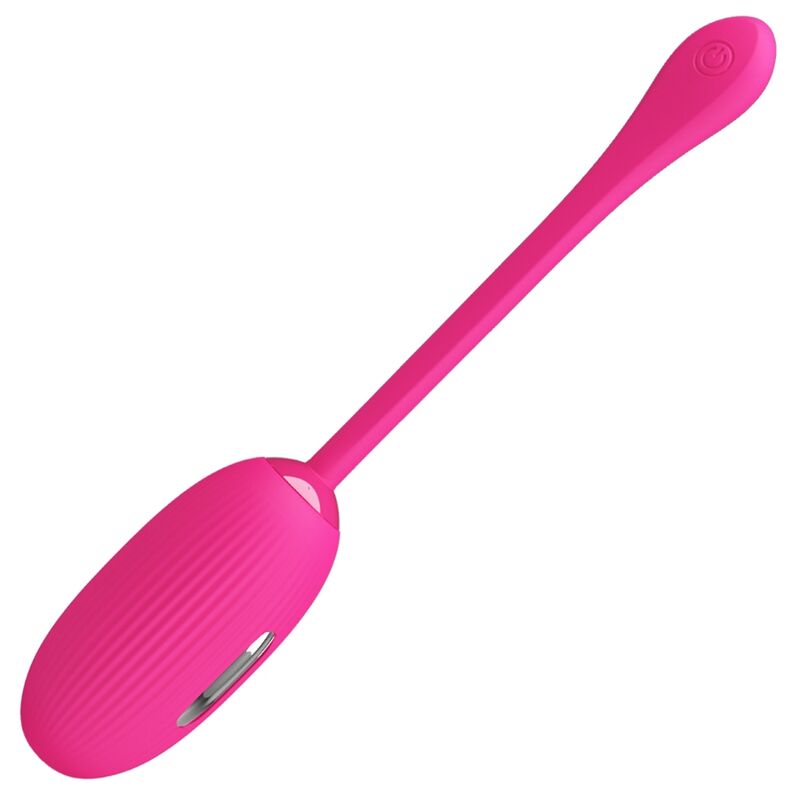 PRETTY LOVE – OVO VIBRATÓRIO RECARREGÁVEL DOREEN MAGENTA COM CONTROLE REMOTO