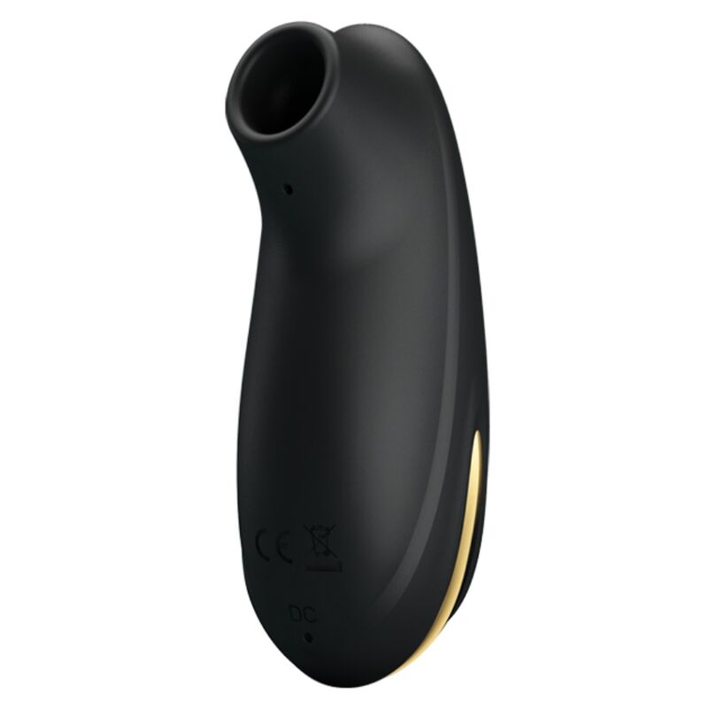 PRETTY LOVE – MASSAGEADOR DE SUCÇÃO RECARREGÁVEL DE LUXO PRETO