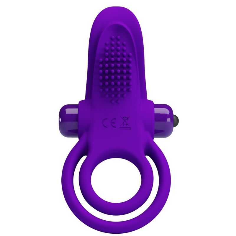 PRETTY LOVE – ANEL VIBRATÓRIO PARA PÊNIS ROXO
