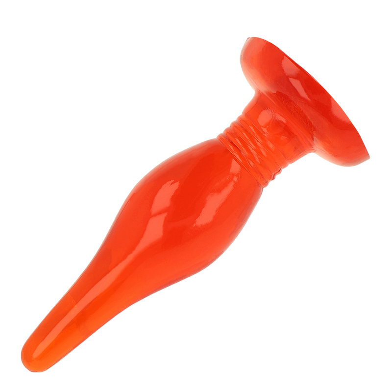 BAILE - PLUG ANAL VERMELHO DE TOQUE SUAVE 14,2 CM - Image 3