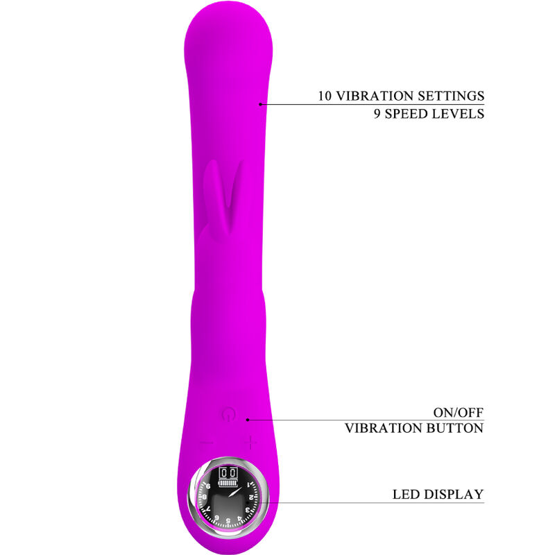 PRETTY LOVE - VIBRADOR LAMAR RABBIT E VIOLET G-SPOT - Image 8