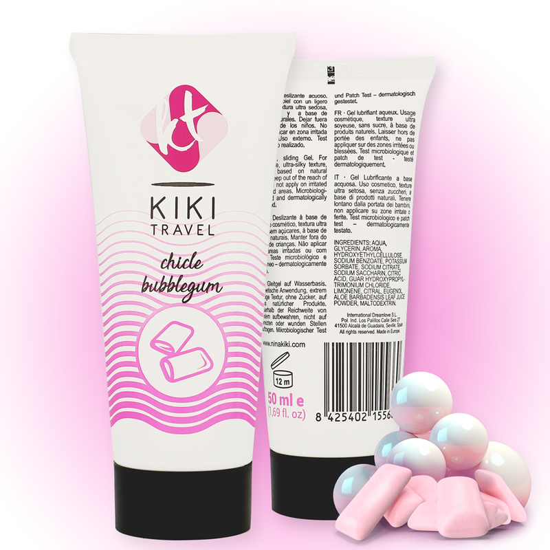 KIKÍ TRAVEL – LUBRIFICANTE CHICLETE 50 ML