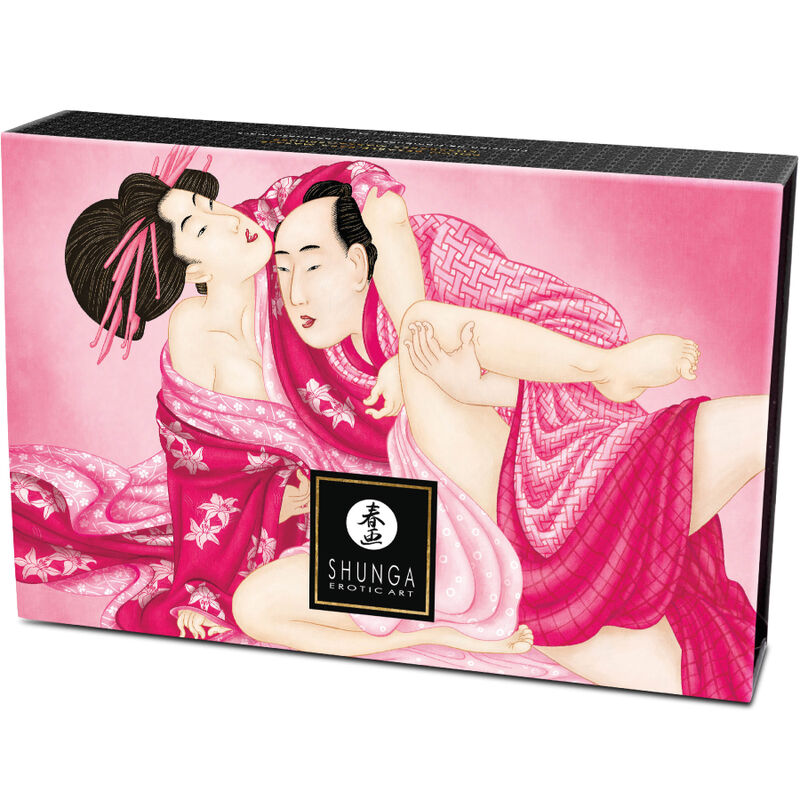 SHUNGA - KIT DE PÓ COMESTÍVEL PARA MASSAGEM SABOR FRAMBOESA - Image 4