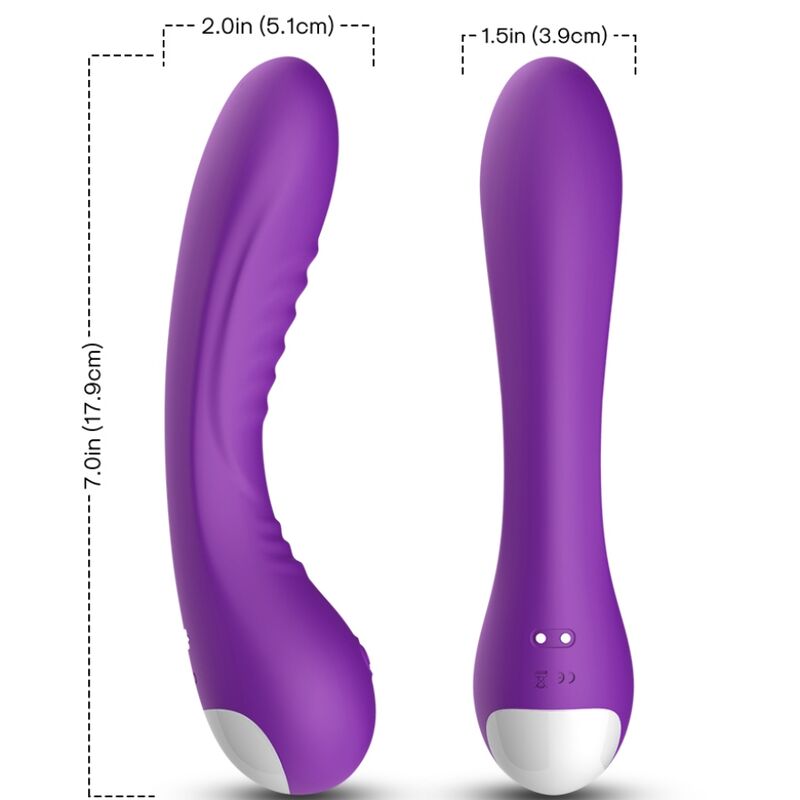 ARMONY - VIBRADOR LEGEND DE SILICONE ROXO - Image 3