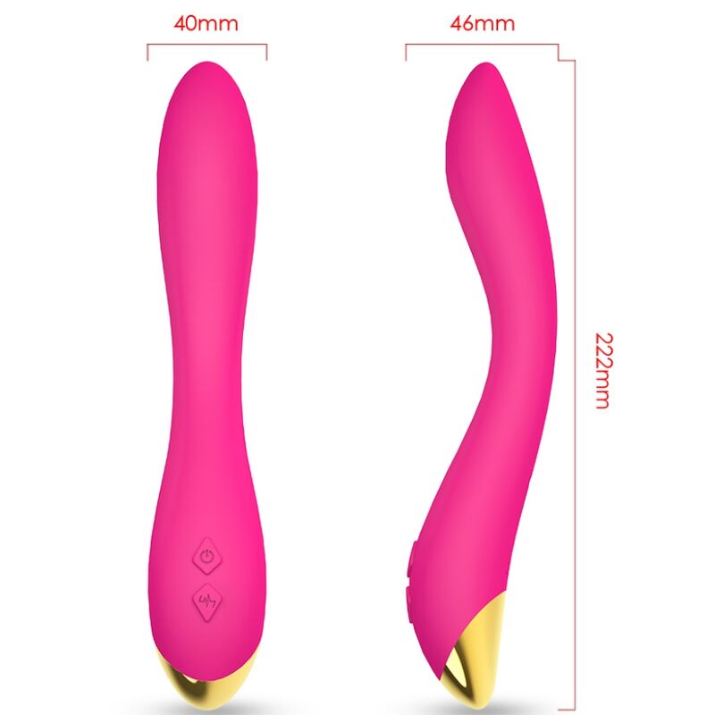 ARMONY – FLAMINGO VIBRADOR MULTIPOSIÇÃO FÚCSIA