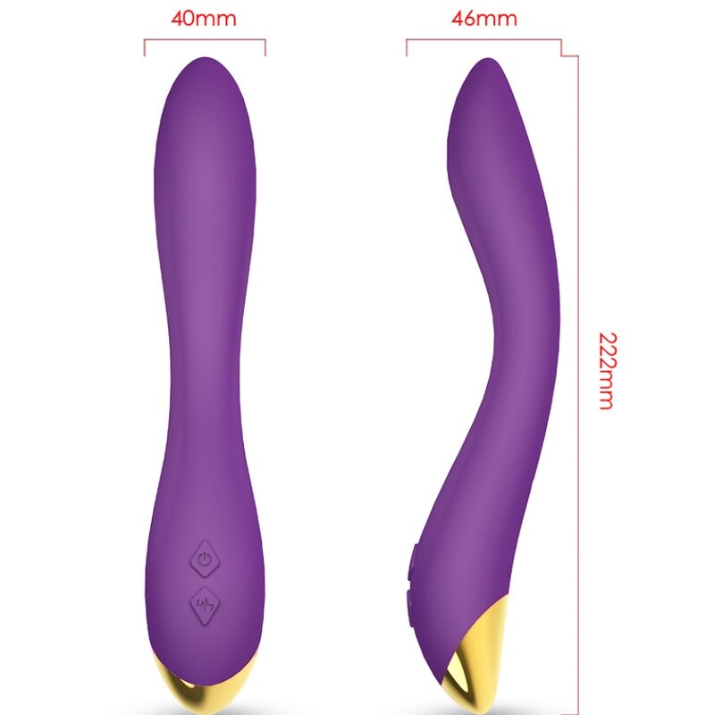 ARMONY – VIBRADOR FLAMINGO MULTIPOSIÇÃO ROXO