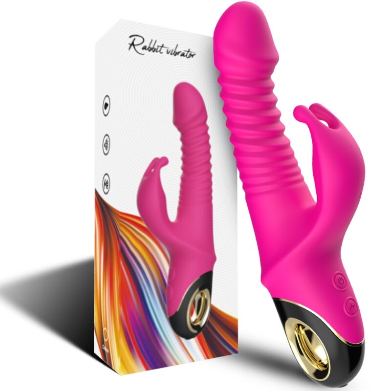 ARMONY - ZING DILDO VIBRATOR RABBIT FÚCSIA - Image 5