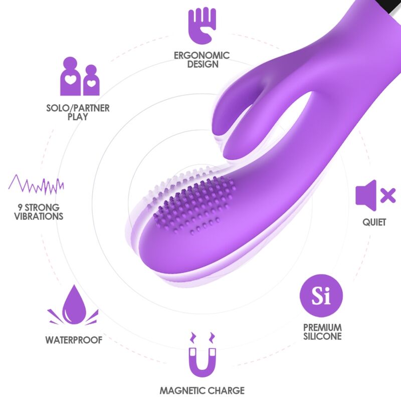 ARMONY - VIBRATOR RABBIT ROXO - Image 3