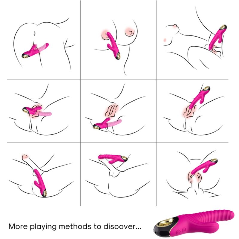 ARMONY – VIBRADOR ETERNITY DE SILICONE FÚCSIA