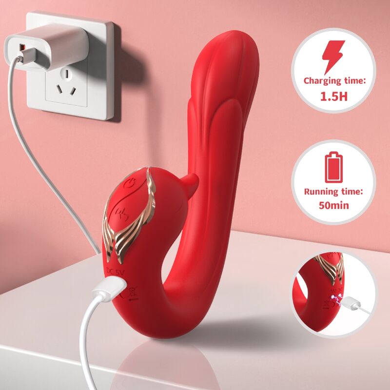 ARMONY - DELFIN VIBRATOR MULTIPOSIÇÃO E EFEITO DE CALOR VERMELHO - Image 4