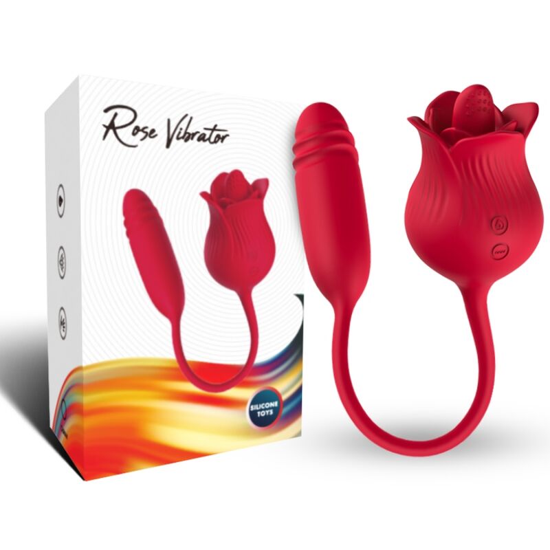 ARMONY – VIBRAÇÃO PARA LAMBIDA DE ROSÉPIA E VIBRADOR VERMELHO