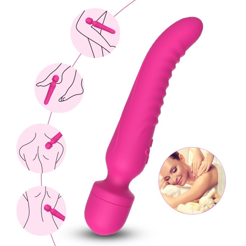 ARMONY – MISSION MASSAGER & VIBRAGER HEAT EFFECT FUCHSIA