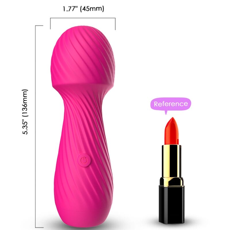 ARMONY – MASSAGEADOR E VIBRADOR DAZZLE PEQUENO FÚCSIA