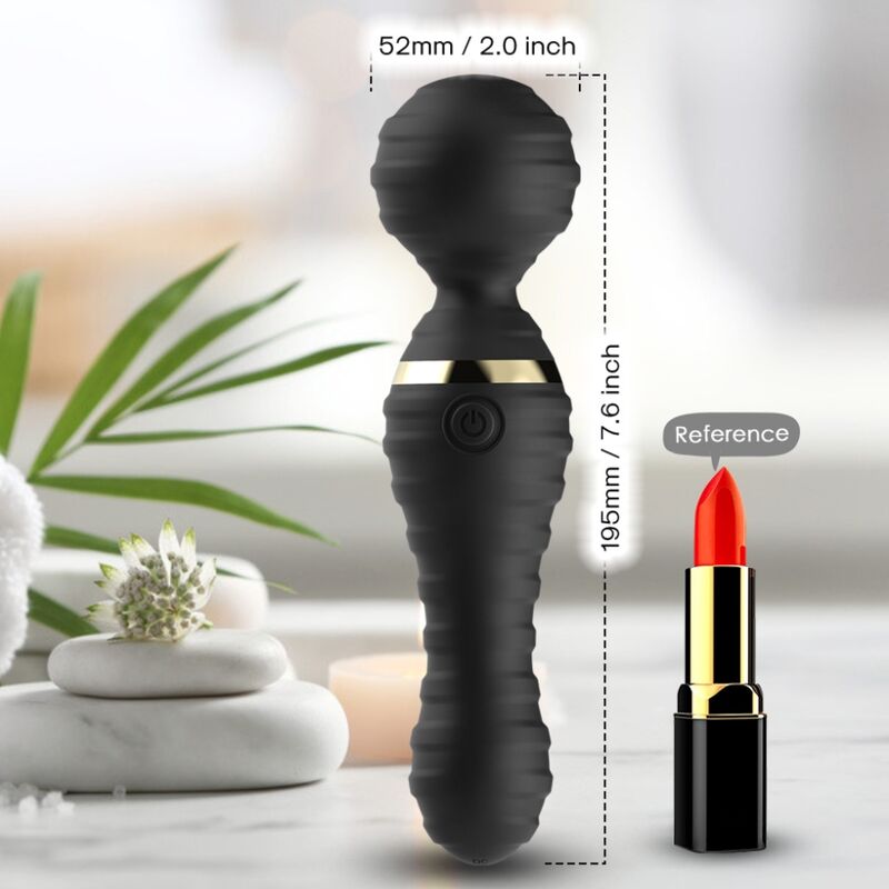 ARMONY – FREEDO MASSAGEADOR E VIBRADOR PEQUENO PRETO