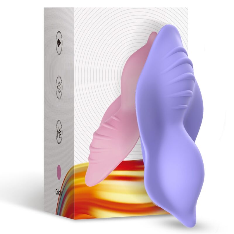 ARMONY - CALCINHA VESTÍVEL WHISPER COM VIBRADOR E CONTROLE REMOTO - ROXA - Image 3