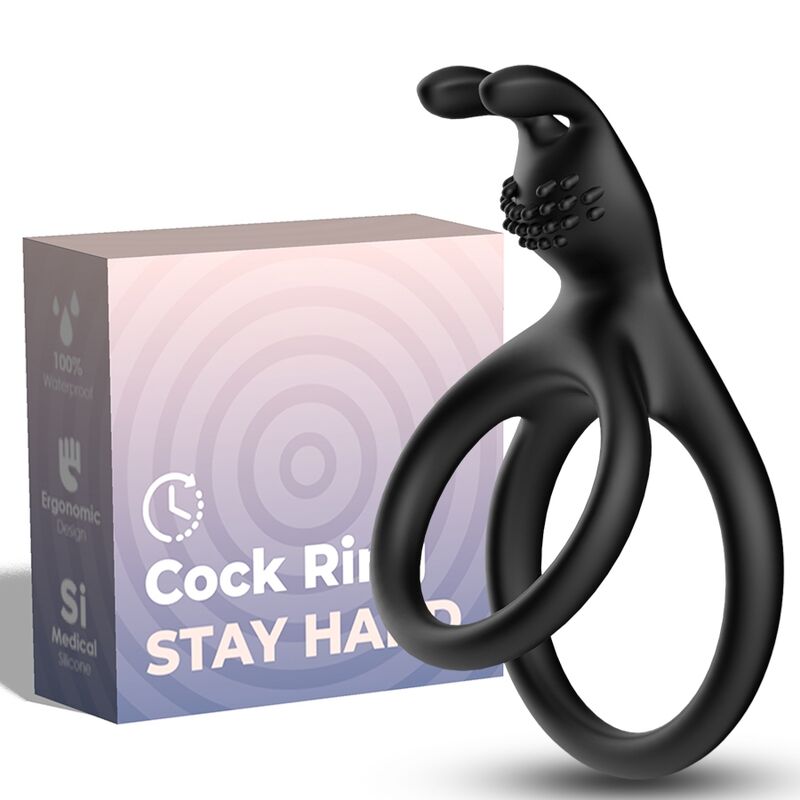 ARMONY – ANEL TENSY DOUBLE RABBIT PRETO
