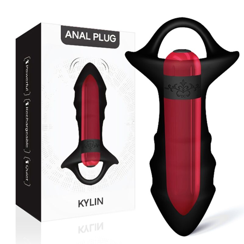 ARMONY - KYLIN VIBRADOR DE DEDO E PLUG ANAL COM CONTROLE REMOTO PRETO - Image 5