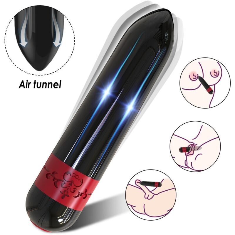 ARMONY - VIBRADOR ROCKET BULLET PRETO - Image 3
