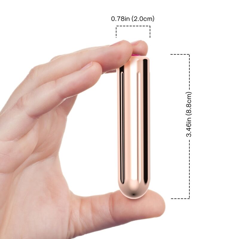 ARMONY - WARHEAD VIBRATOR BULLET DOURADO 2 CM x 8,8 CM