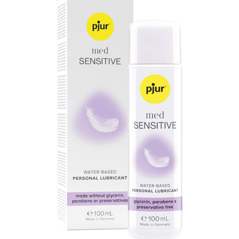 PJUR – MED SENSITIVE GLIDE LUBRIFICANTE À BASE DE ÁGUA 100 ML