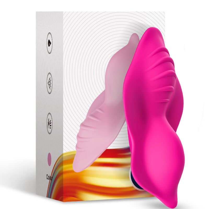 ARMONY - CALCINHA VESTÍVEL WHISPER COM VIBRADOR E CONTROLE REMOTO, FÚCSIA - Image 4