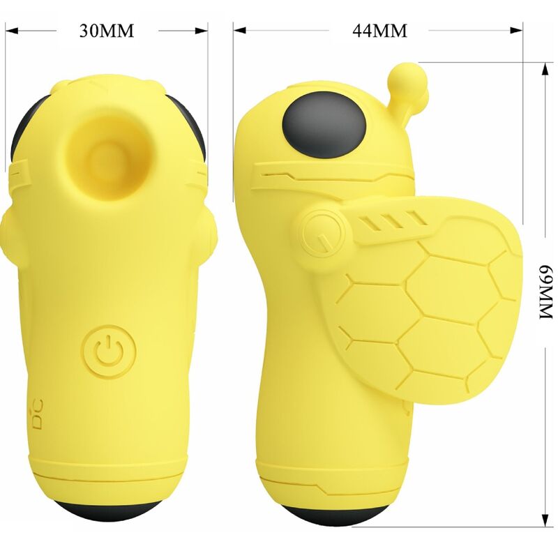 PRETTY LOVE – MINI BRINQUEDOS DIVERTIDOS DA MAGIC BEE VIBRADOR E VENTOSA