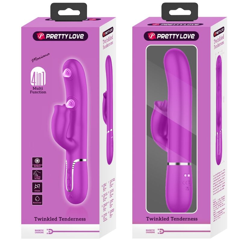 PRETTY LOVE - VIBRADOR COELHO COM LAMBIDA FÚCSIA - Image 4
