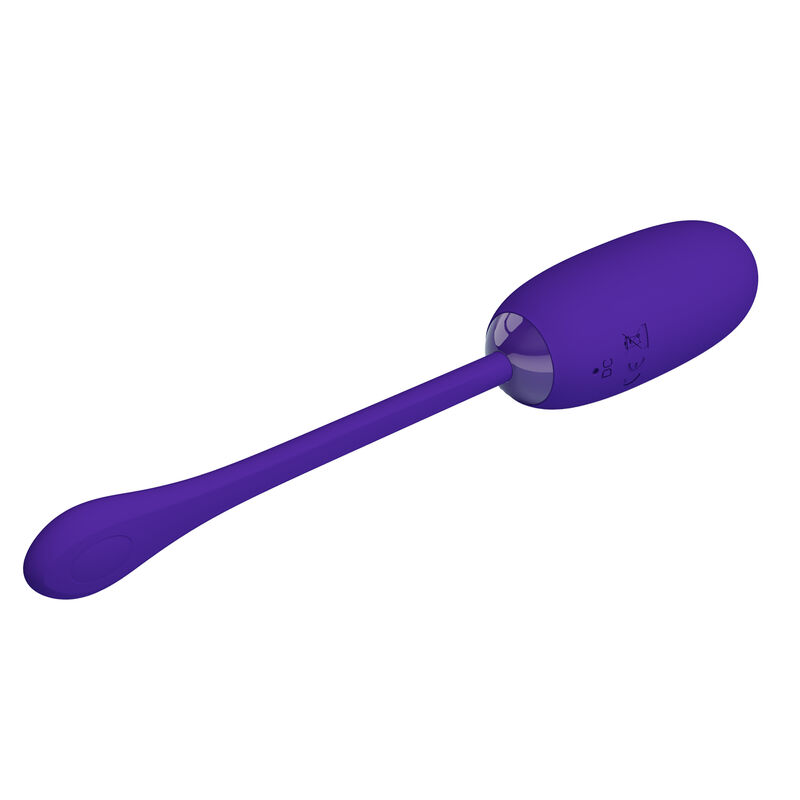 PRETTY LOVE - JULIUS OVO VIBRATÓRIO À PROVA D'ÁGUA E RECARREGÁVEL ROXO - Image 6