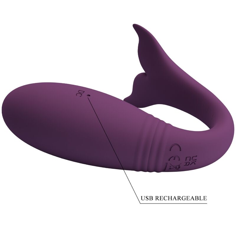PRETTY LOVE - JAYLEEN VIBRATOR COM CONTROLE REMOTO POR APP ROXO - Image 7