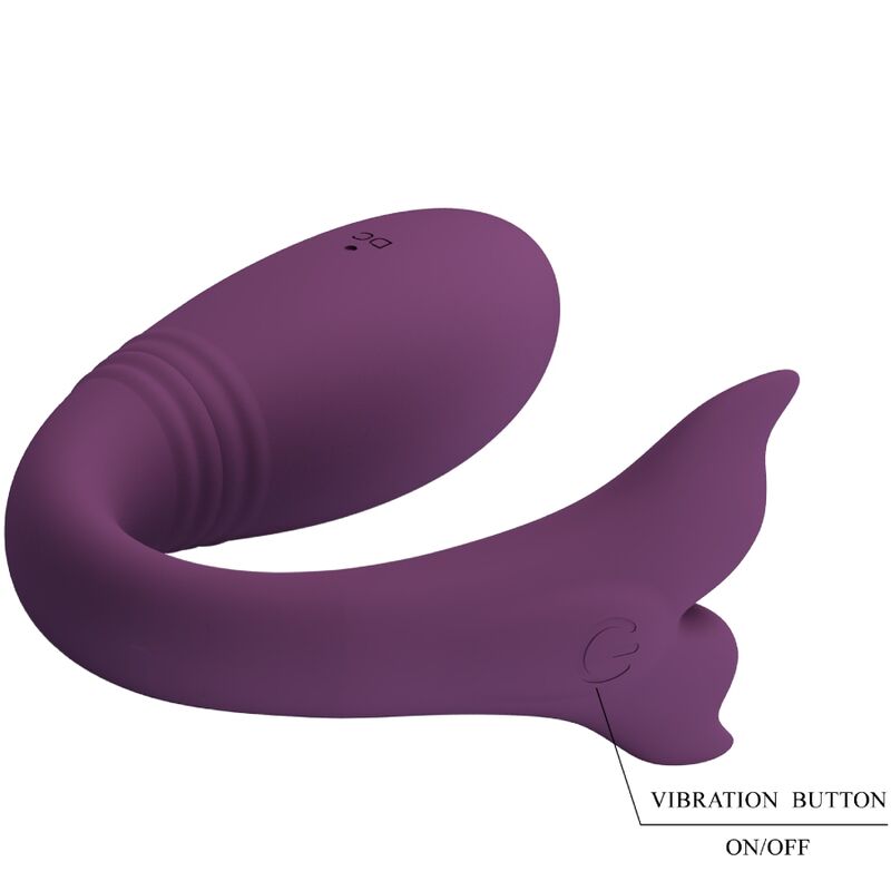 PRETTY LOVE - JAYLEEN VIBRATOR COM CONTROLE REMOTO POR APP ROXO - Image 8