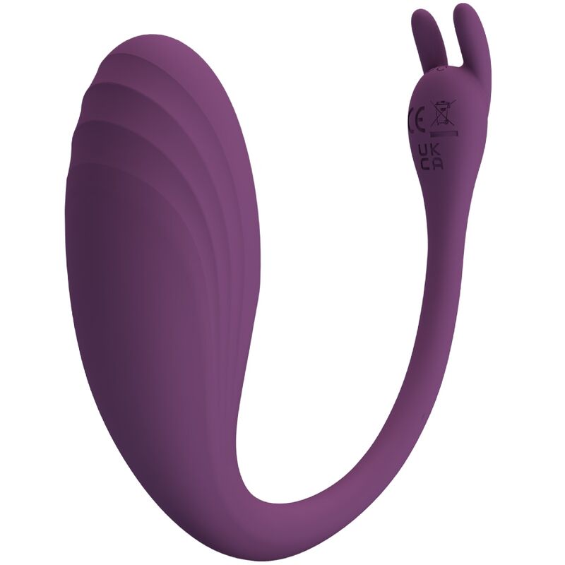 PRETTY LOVE – CATALINA VIBRADOR COM CONTROLE REMOTO POR APLICATIVO ROXO