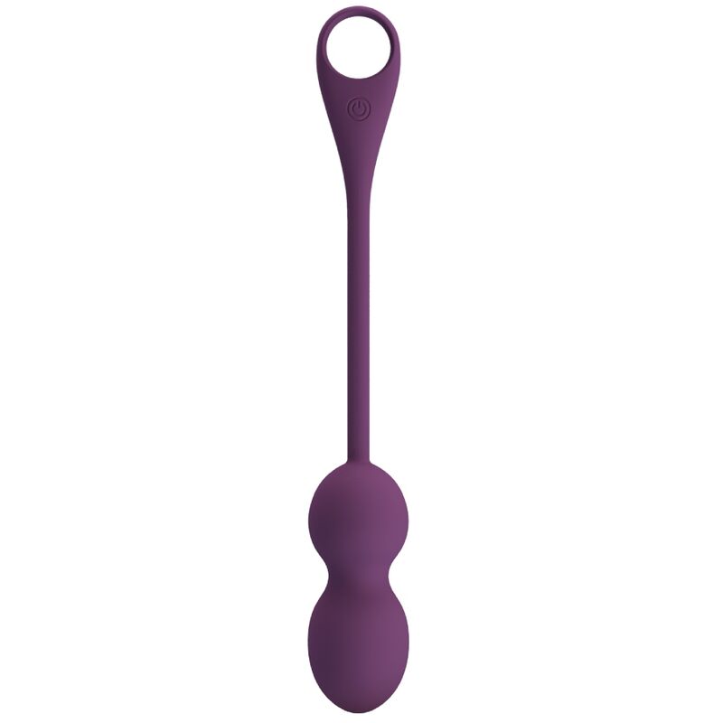 PRETTY LOVE – BOLINHAS DE KEGEL ELVIRA COM CONTROLE REMOTO POR APP – ROXO