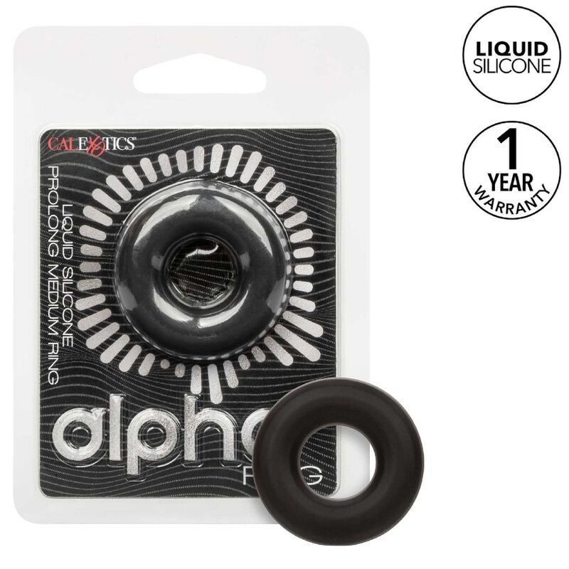 CALEXOTICS - ALPHA PROLONG Anel Médio Preto