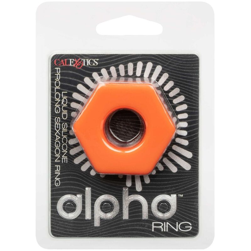 CALEXOTICS - ANEL ALPHA PROLONG SEXAGON LARANJA - Image 2
