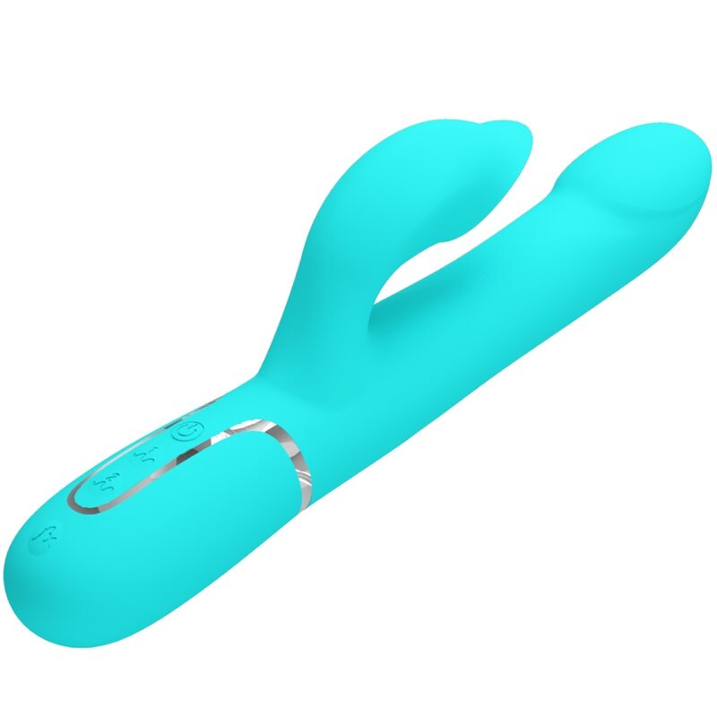 PRETTY LOVE - VIBRADOR COELHO PEARLS VERDE-ÁGUA - Image 3
