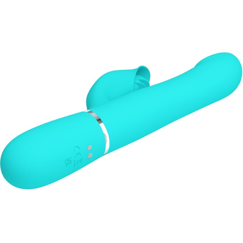 PRETTY LOVE - VIBRADOR COELHO PEARLS VERDE-ÁGUA - Image 5