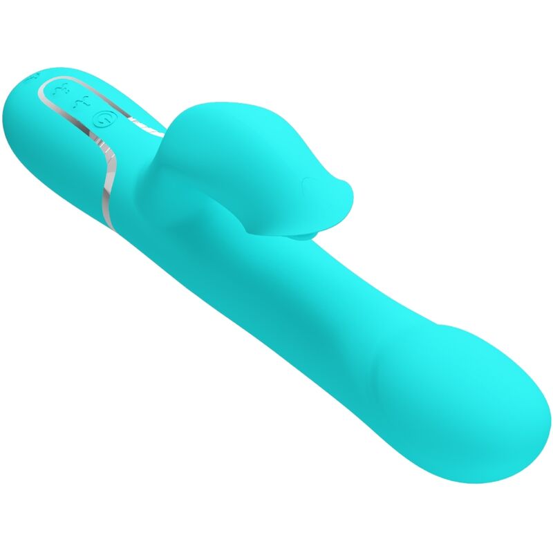 PRETTY LOVE - VIBRADOR COELHO PEARLS VERDE-ÁGUA - Image 4