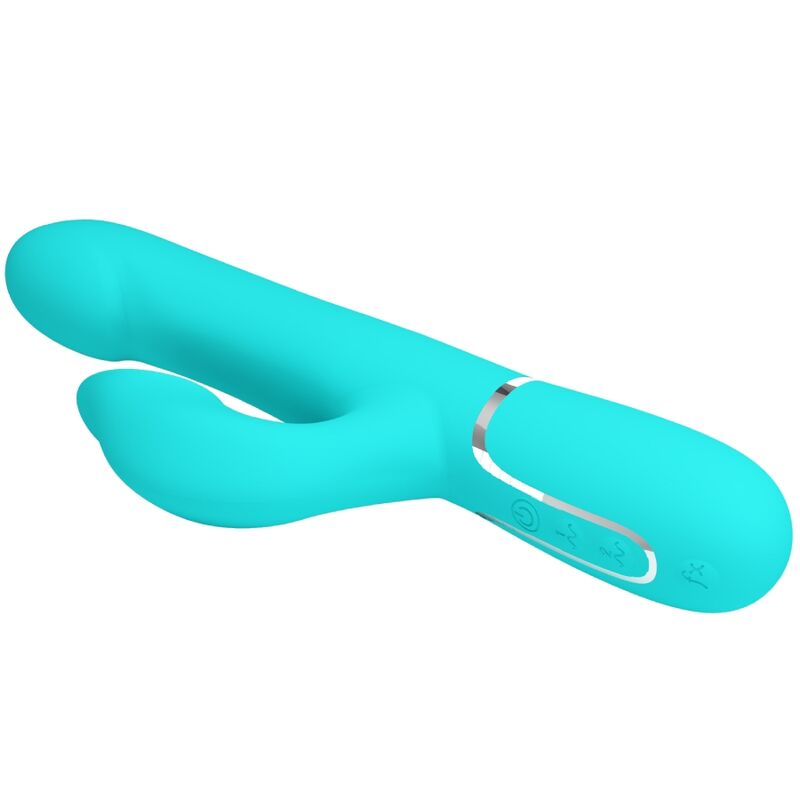 PRETTY LOVE - VIBRADOR COELHO PEARLS VERDE-ÁGUA - Image 6