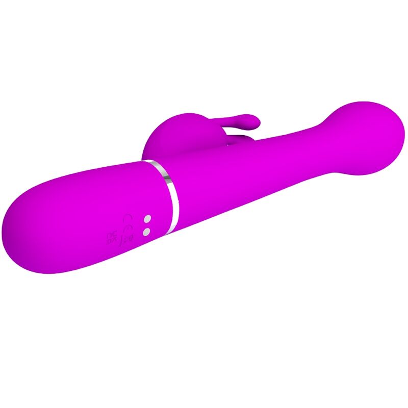 PRETTY LOVE - VIBRADOR DEJON RABBIT 3 EM 1 MULTIFUNCIONAL VIOLETA - Image 6