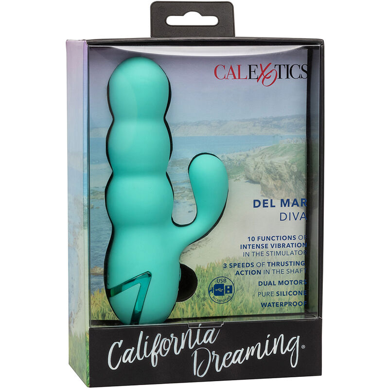 CALEXOTICS - SEA DIVA VIBRATOR WATER GREEN DA CALIFORNIA DREAMING - Image 13