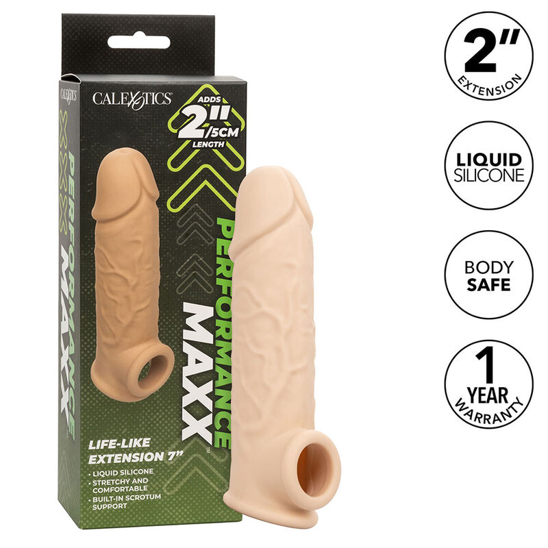 CALEXOTICS – PERFORMANCE MAXX EXTENSÃO DE COR DE PELE CLARA 7