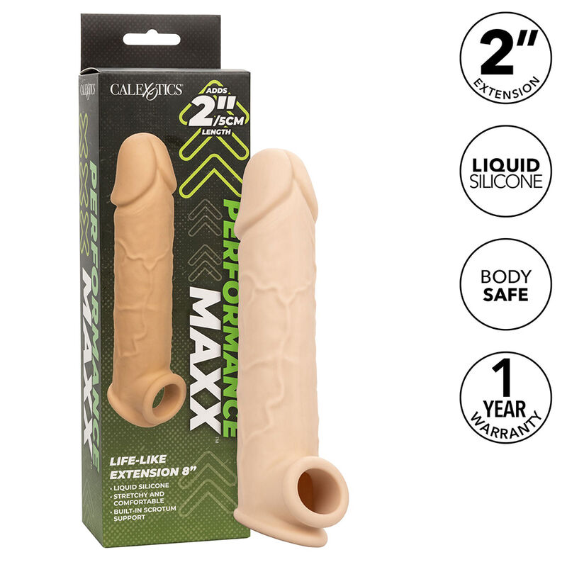 CALEXOTICS – PERFORMANCE MAXX EXTENSÃO DE COR DE PELE CLARA 8