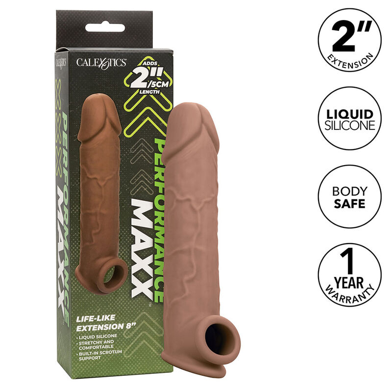 CALEXOTICS – PERFORMANCE MAXX EXTENSÃO DE COR PARA PELE MORENA 8