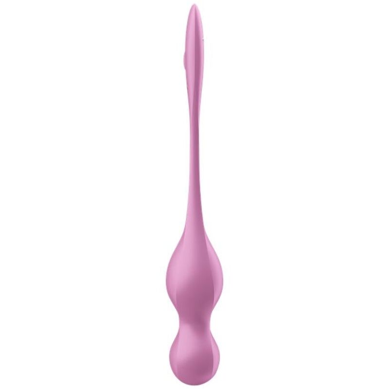 SATISFYER - BOLAS DE KEGEL VIBRATÓRIAS EM FORMATO DE PÁSSAROS DO AMOR ROSA - Image 4
