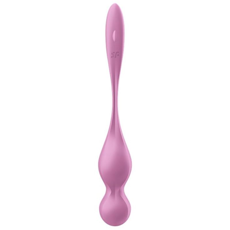 SATISFYER - BOLAS DE KEGEL VIBRATÓRIAS EM FORMATO DE PÁSSAROS DO AMOR ROSA - Image 5