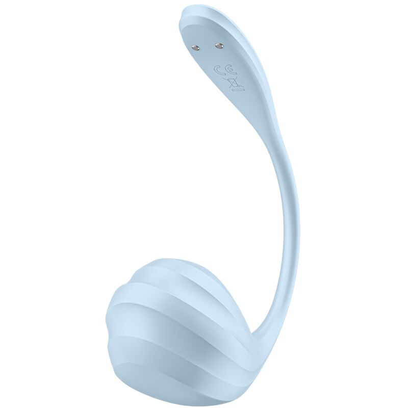 SATISFYER - ESTIMULADOR DE PONTO G COM PÉTALAS SUAVES AZUL CELESTE - APLICATIVO GRÁTIS - Image 3